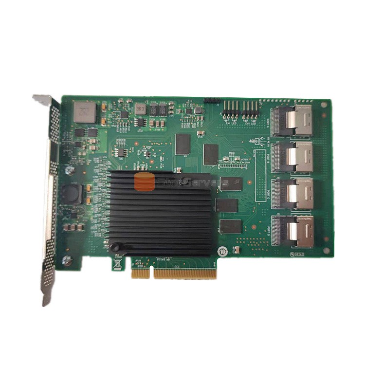 Плата HBA LSI 9201-16i 6 Гбит/с SAS+SATA — адаптер главной шины PCI Express