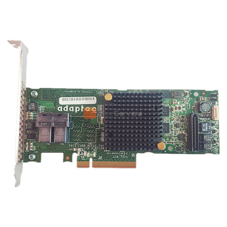 Adaptec RAID 7805 ASR7805 6 Гбит/с SAS/SATA MD2 – низкопрофильный для серверов