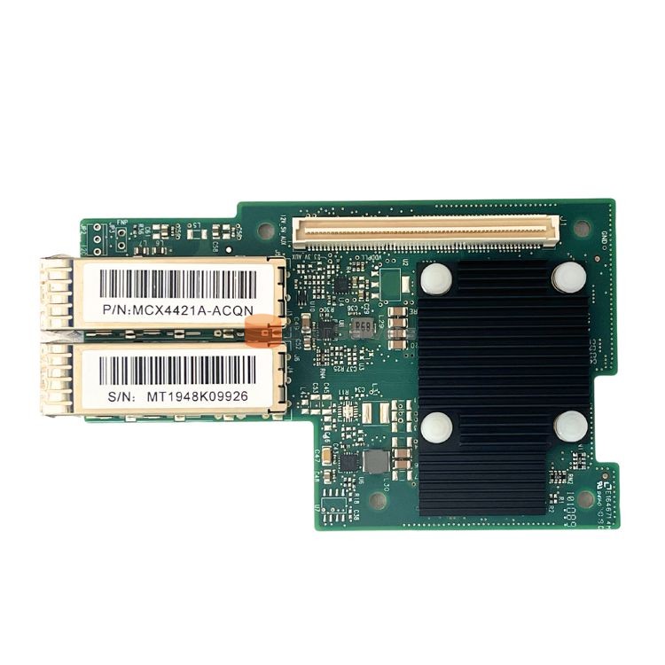 MCX4421A-ACQN CONNECTX-4 LX EN 25GBE Двухпортовая сетевая карта SFP28 PCIE3.0 для OCP