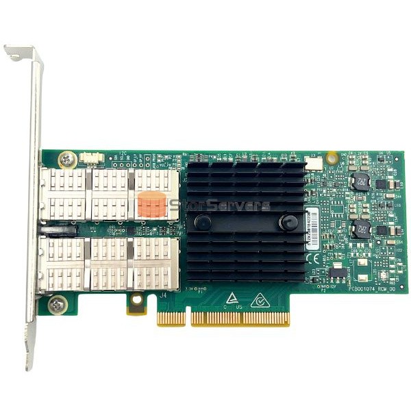 Сетевая карта MCX354A-FCCT PCIe 3.0 x8, 2-портовый серверный Ethernet-адаптер Eth40G/IB56G