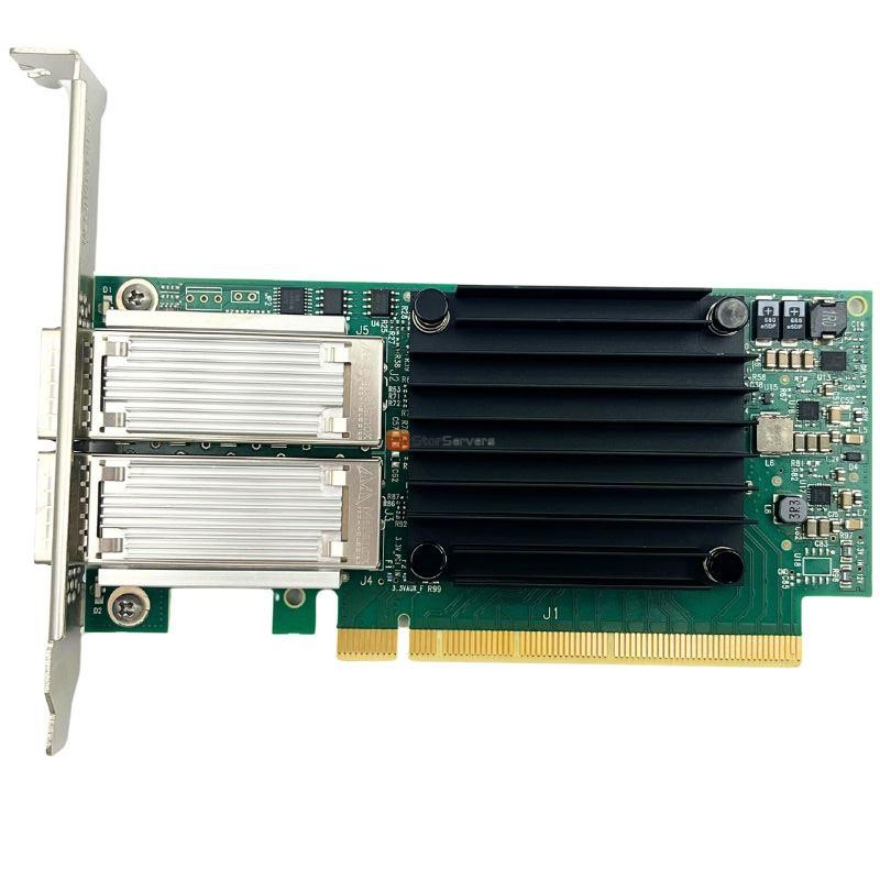 Сетевая карта MCX416A-BCAT PCIe 3.0 x16, 2-портовый 40G/56G QSFP28 Серверный Ethernet-адаптер