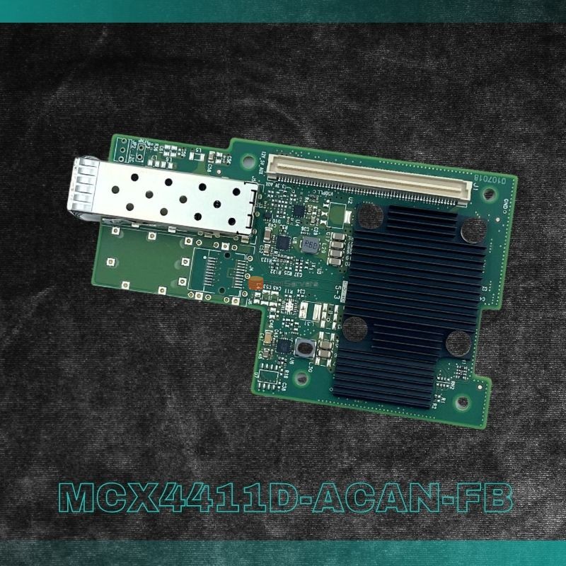 Сетевая карта MCX4411D-ACAN-FB OCP2.0 PCIe 3.0 x8 1 порт 25G SFP28 Ethernet