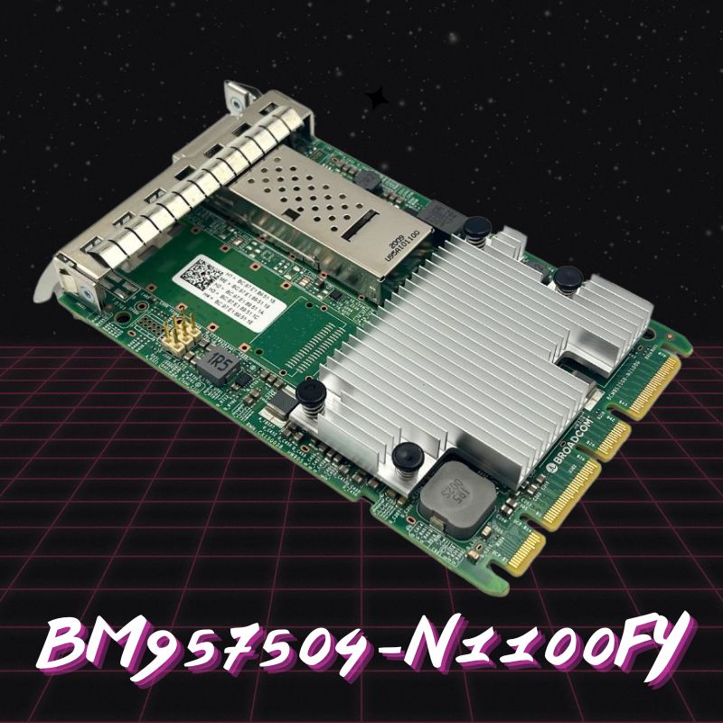 BM957504-N1100FY Сетевой адаптер QSFP56 Ethernet PCI Express 4.0 x16 OCP 3.0 SFF, 100 Гбит/с