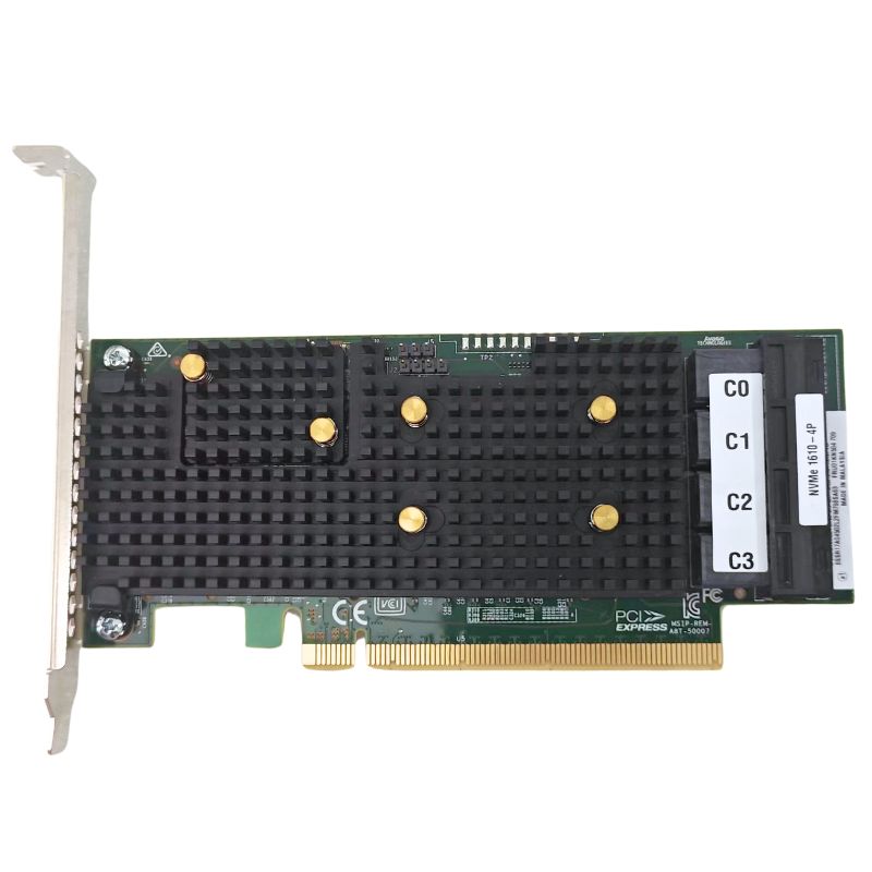 Совершенно новый адаптер коммутатора NVMe ThinkSystem 1610-4P PCIe 3.0 x16